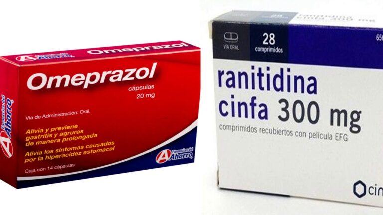 Comparativa de Ranitidina y Otros Medicamentos para la Acidez Estomacal