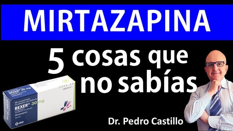 Mirtazapina: eficacia en trastornos del sue&ntilde;o