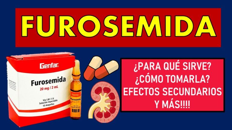 Contraindicaciones de la furosemida como diurético de asa