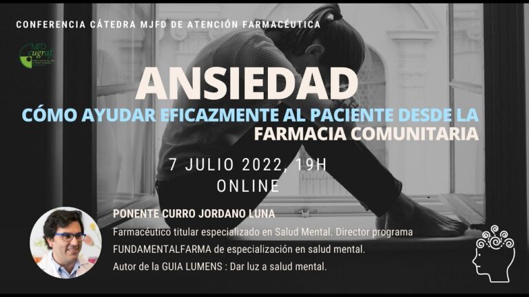 La farmacia como aliada en el manejo de la ansiedad
