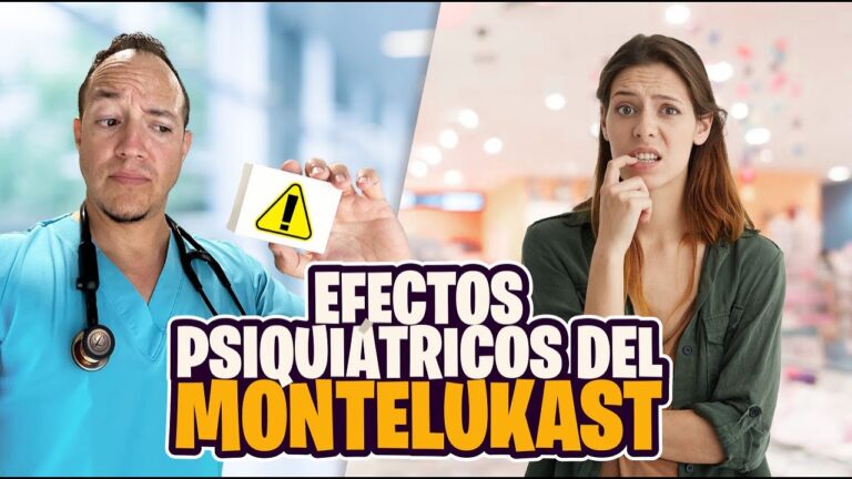Riesgos del montelukast: Efectos Adversos y Recomendaciones