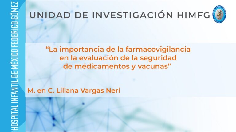 Importancia de la farmacovigilancia en la farmacolog&iacute;a
