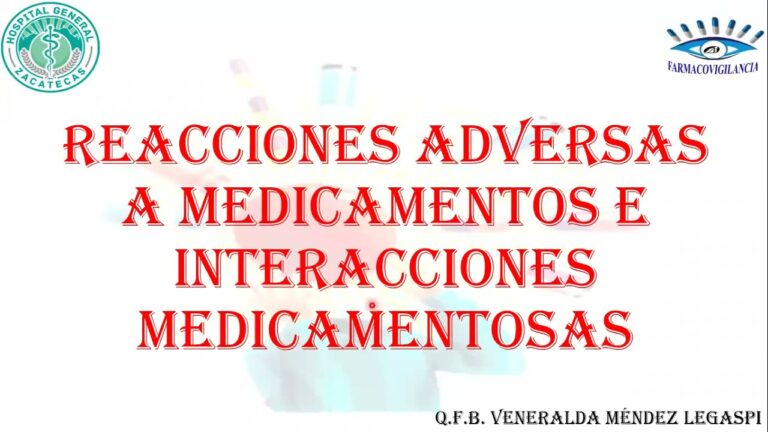 Impacto de la interacci&oacute;n farmacol&oacute;gica en la salud