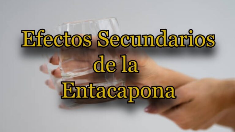 Mecanismo de acci&oacute;n y efectos secundarios de la entacapona
