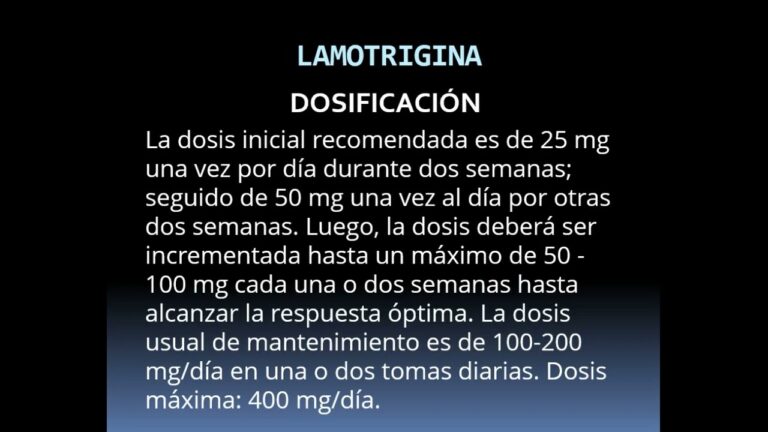 Tratamiento efectivo con lamotrigina para trastorno bipolar