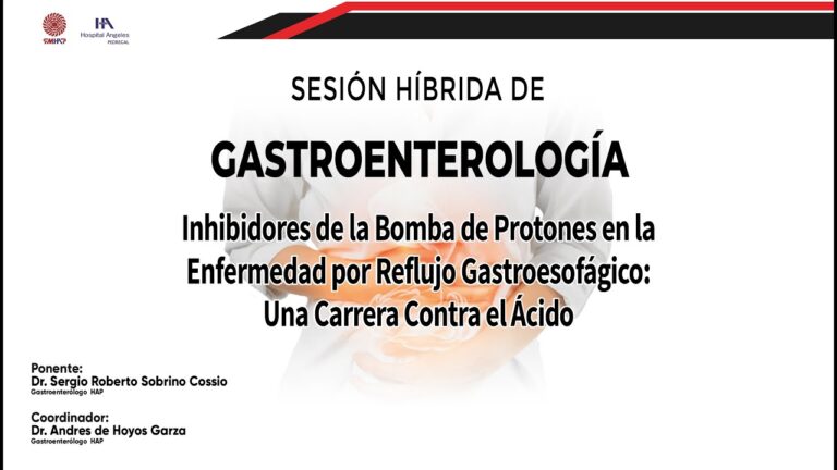 Uso de inhibidores de bomba de protones en el tratamiento del reflujo gastroesofágico