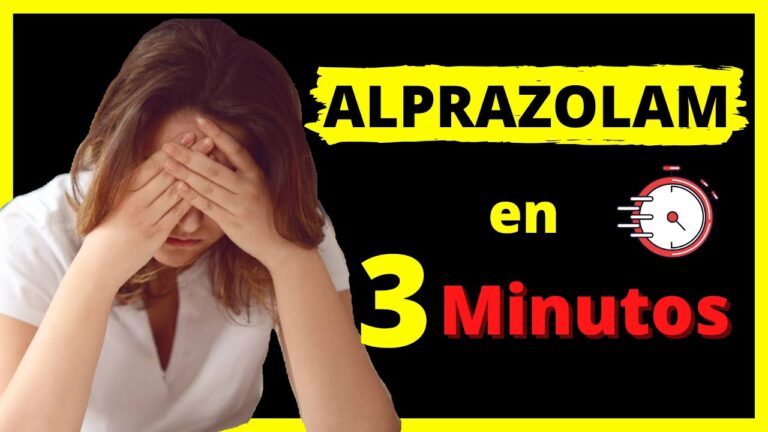 Precauciones al usar Alprazolam