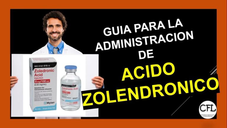 Dosis recomendadas y administraci&oacute;n de alendronato