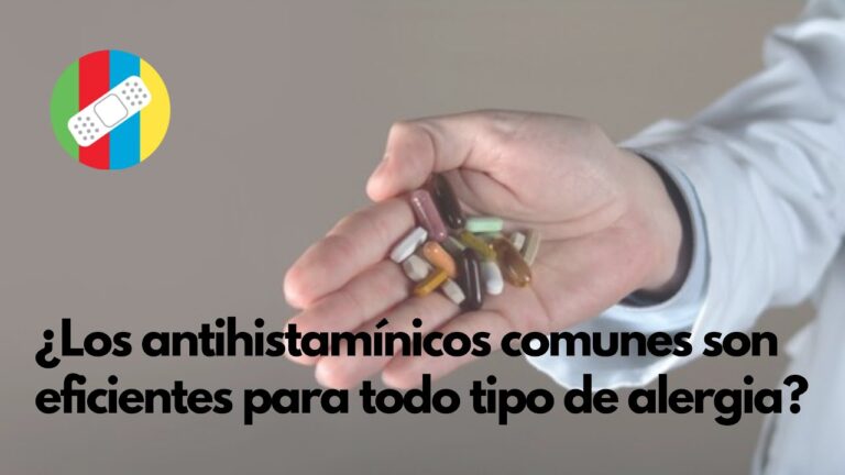 Beneficios de los antihistam&iacute;nicos comunes