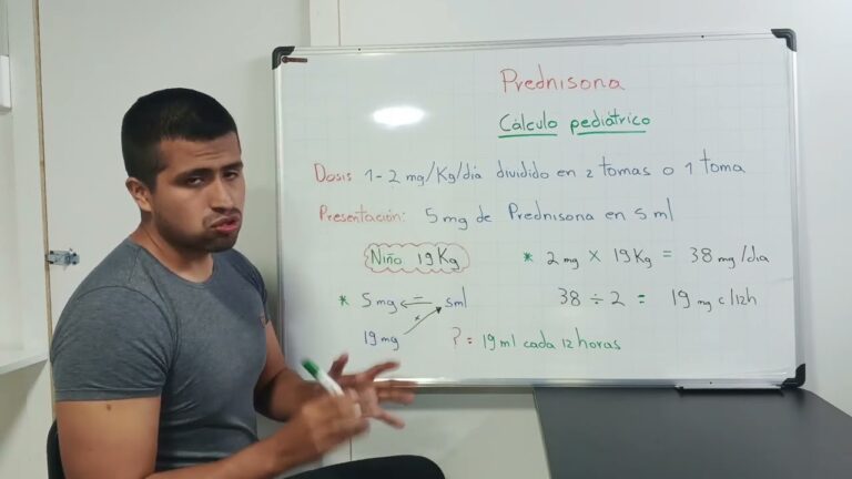 Gu&iacute;a de dosificaci&oacute;n de prednisona: informaci&oacute;n clave