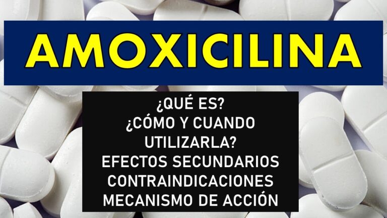Efectos adversos de la amoxicilina: lo que debes saber