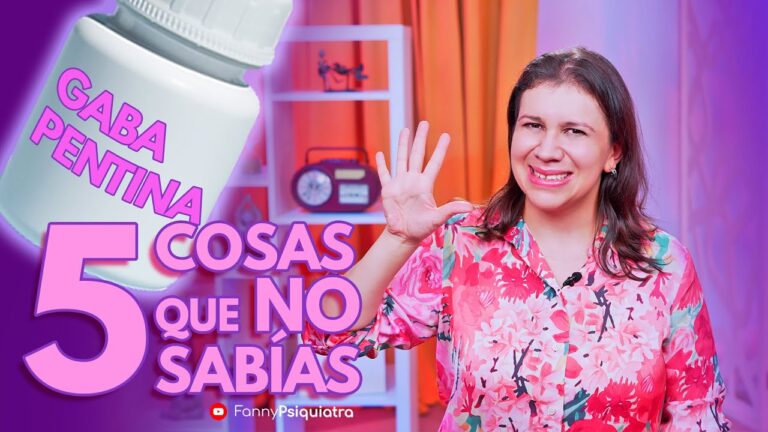 Gabapentina: Efectos en la Ansiedad