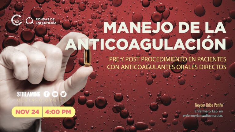 Cuidados perioperatorios con warfarina: Gu&iacute;a pr&aacute;ctica