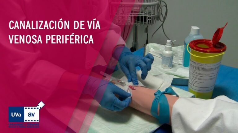 Optimizaci&oacute;n de la T&eacute;cnica para V&iacute;as Intravenosas