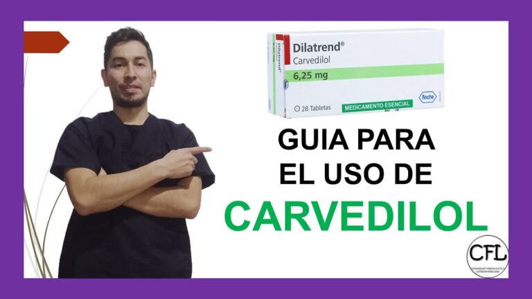 Guía Esencial de Dosis de Carvedilol