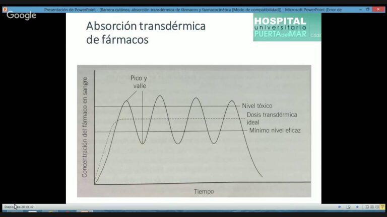 Absorción transdérmica en farmacología: una revisión