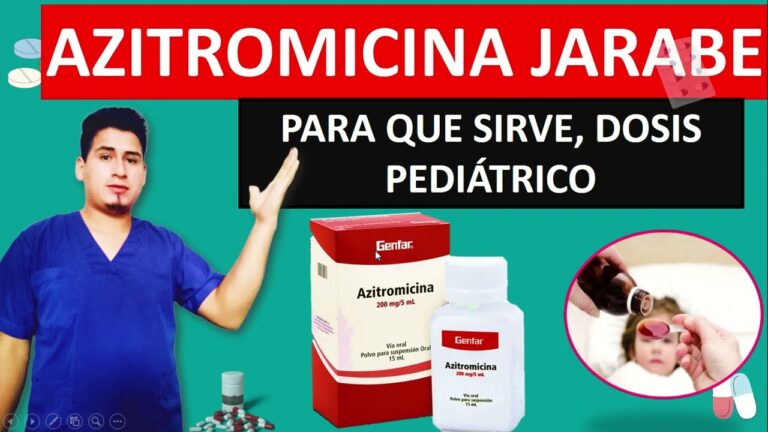 Beneficios de la azitromicina en pediatr&iacute;a