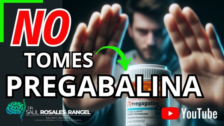 Pregabalina: Gu&iacute;a de seguridad y precauciones