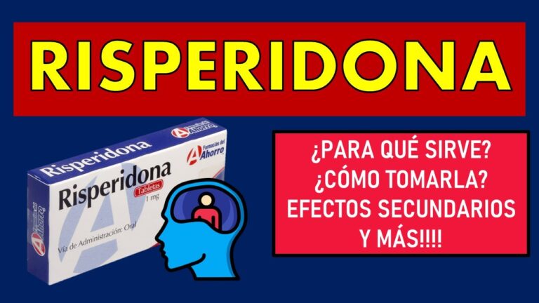 Efectos Secundarios de la Risperidona: Lo Que Debes Saber