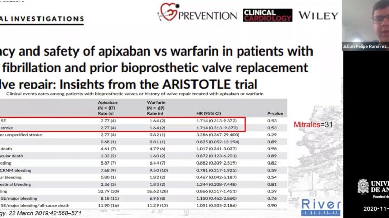Eficacia del Rivaroxab&aacute;n en el Tratamiento de la Fibrilaci&oacute;n Auricular