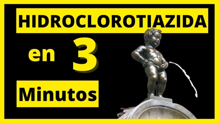 Consecuencias Negativas de la Hidroclorotiazida