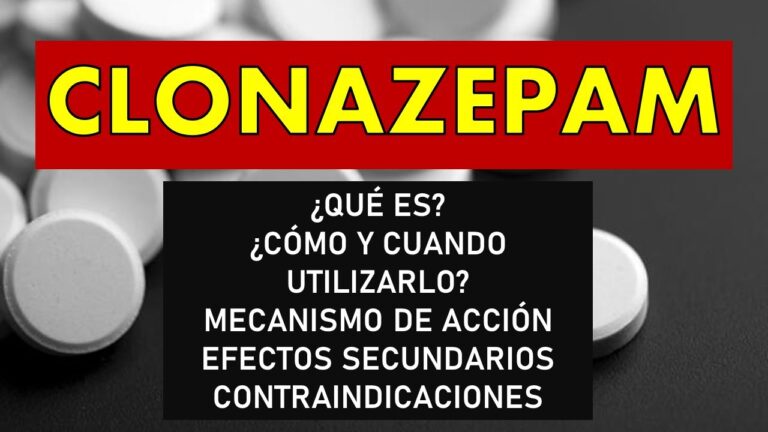 Precauciones Esenciales al Tomar Clonazepam
