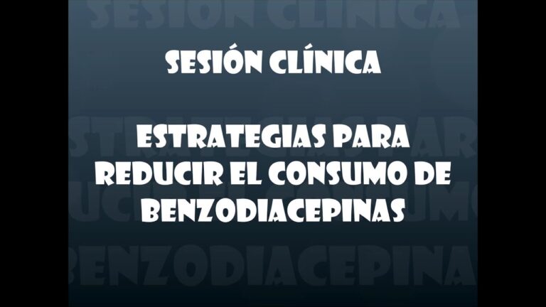 Prevención del Síndrome de Abstinencia con Clonazepam