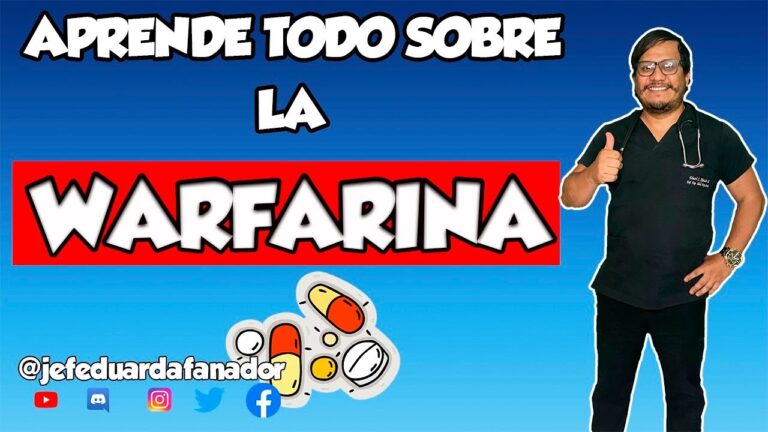 Contraindicaciones de la Warfarina en la Lactancia