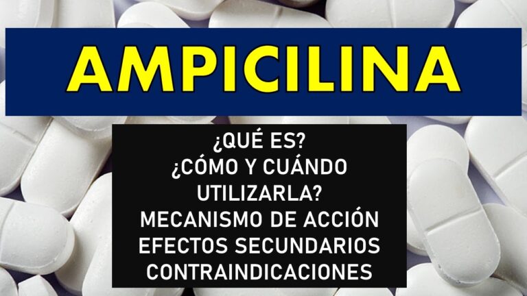 Advertencias y Efectos de la Amoxicilina