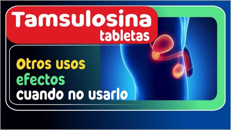 Efectividad de la Tamsulosina como Alfa Bloqueante